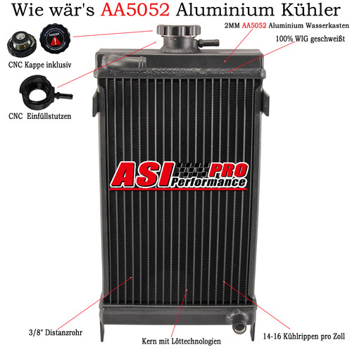 Radiatore acqua alluminio - , 3