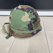 Survival Elmetto Mimetico Originale Usa Vietnam Woodland Vintage Collezionisti