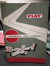 Consigli agli utenti FIAT 1963