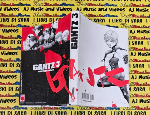 Fumetto manga gantz 3 - (k7),