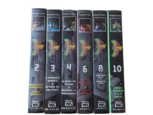 Lotto vhs mighty morphin power - lotto,