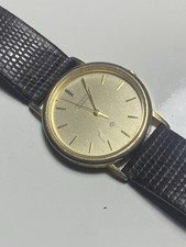 Orient Vintage Racer Watch - Rare Working Quartz Japan C27091Y 24H Gold Plated