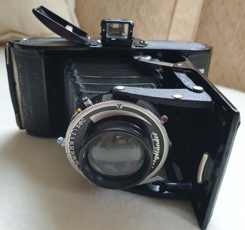 Fotocamera pieghevole 6x9 - pieghevole,