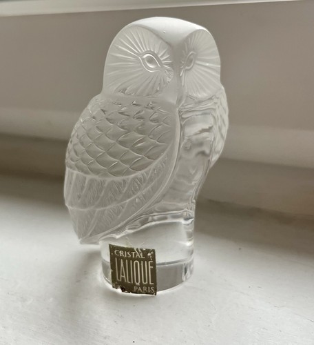 Lalique france chouette - chouette, en