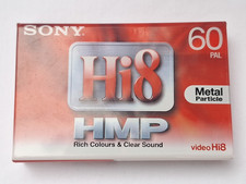 1 cassetta Sony Hi8 HMP 60