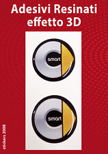 2 Adesivi 3D Resinati logo