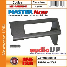 MASCHERINA AUTORADIO 1 DIN