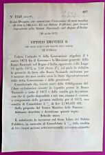 BANCA NAZIONALE REGNO D'ITALIA-REGIO DECRETO SUL DEBITO PUBBLICO-2332