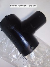 WAVIN TEE ELETTRICO 90° DIAM 90 PN 16 POLIETILENE A SALDARE RACCORDO A T 