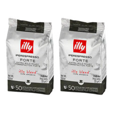  Caffe' Illy  Iperespresso 100 Capsule per uso professionale miscela forte