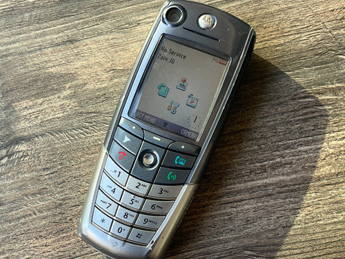 Retro motorola a835 argento - retro, su