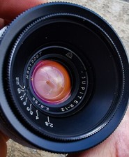 OBIETTIVO Grandangolo JUPITER 12 (copia Biogon) attacco Contax/Kiev PERFETTO!