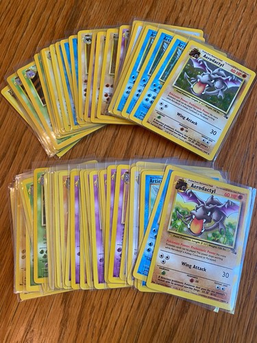 Pokémon serie fossil rari - fossil,,