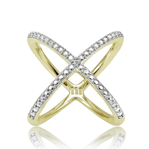 Anello criss croce accento - anello,