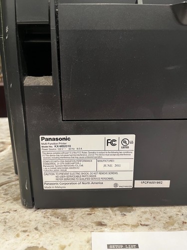 Panasonic mb2010 stampante - panasonic, kx-mb2010