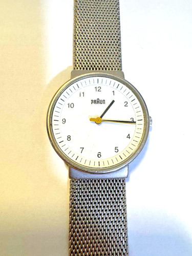 Braun watch bauhaus minimalist - braun,