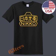 Nippon Kogaku Kogyo Nikon fotocamera Giappone uomo nero taglia dalla S alla 5XL