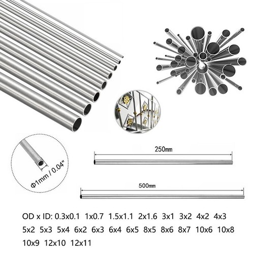 Tubo acciaio inox 304 - , mm