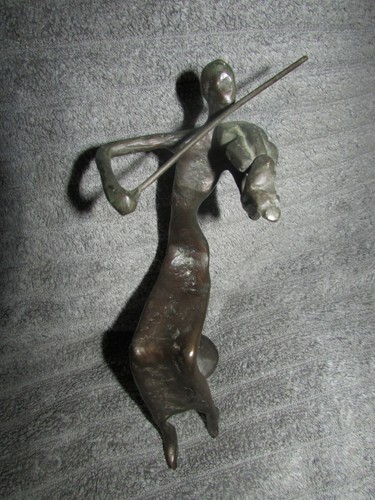 Statua moderna ottone - 8",