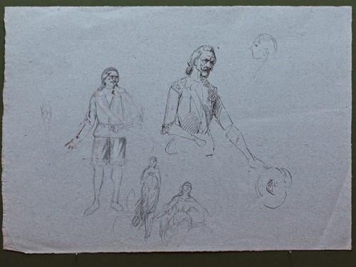 Disegno bozzetto drawing 1800 - disegno,