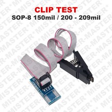 CLIP TEST SOP-8 150mil SOP-8 200 - 209mil  PER PROGRAMMATORI CH341A EZPxxxx ECC.