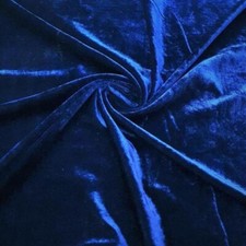 Tessuto tunica blu velluto