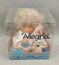 BAMBOLINA CHITARRA LUNA BIMBA ALLEGRIA ARTSANA VINTAGE NEW OCCHI CHIUSI ROSA