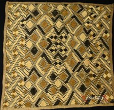 Vecchia raffinata rafia cubana - SHOOWA - velluto Kasai - Repubblica Democratica del Congo