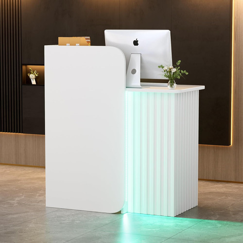 Banco reception con - reception, led