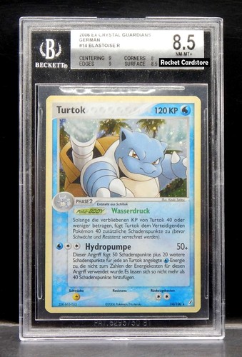 Pokemon turtok holo - turtok, blastoise