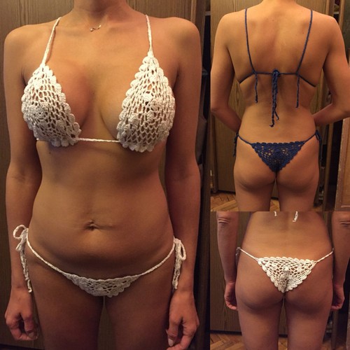 Mini bikini fatto mano - mini,