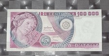 100000 Lire Botticelli Decreto 10 Maggio 1982