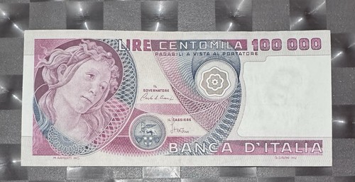 100000 lire botticelli decreto - 100000,