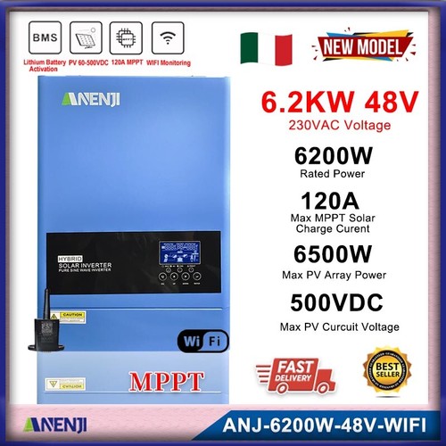 6200w ibrido inverter solare - ibrido,