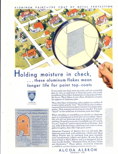 1932 stampa pubblicità - 1932, alcoa