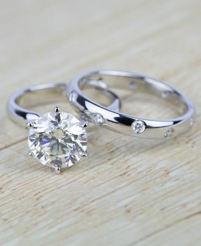 Set anello solitario - , di