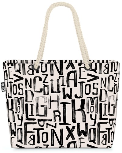 Borsa void alfabeto - borsa,