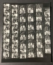 Vintage ~ foglio di contatto ~ foto ~ interessi gay ~ giovani uomini ~ Empire Diner New York