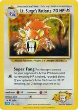 Surge raticate 016 - surge's, 016/034