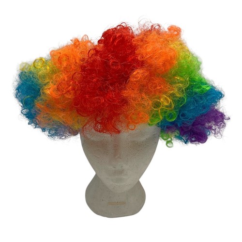 Curly afro fancy - dress, wig