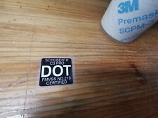 Schuberth C3 PRO DOT helmet  decal X1 vinyl adesivi autocollants ステッ