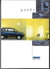 Fiat Panda 1991 Brochure