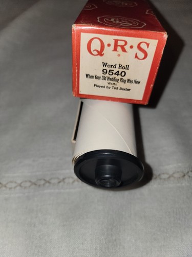Vintage qrs piano roll - qrs,