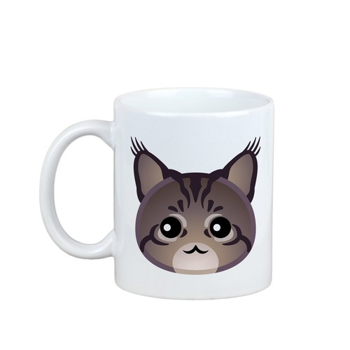 Tazza maine coon con - tazza,