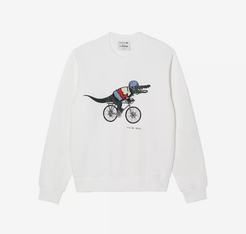 Lacoste felpa uomo netflix - uomo,