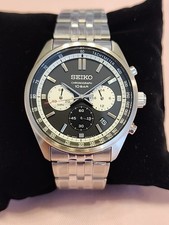 Seiko Reverse Panda Cronografo