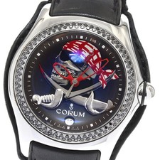 Orologio Uomo CORUM Bubble Plat Ivetia 082.157.49 Lunetta Diamante Nero AT_911546