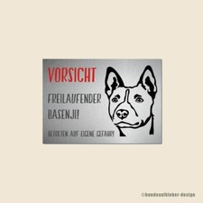 Basenji Cartello di