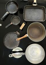 Kit 4 pentole e 2 bistecchiere (vendo per passaggio a cucina ad induzione)