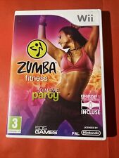 WII Zumba Fitness Nintendo WII FRANCESE IN FR COMPLETO BUONO